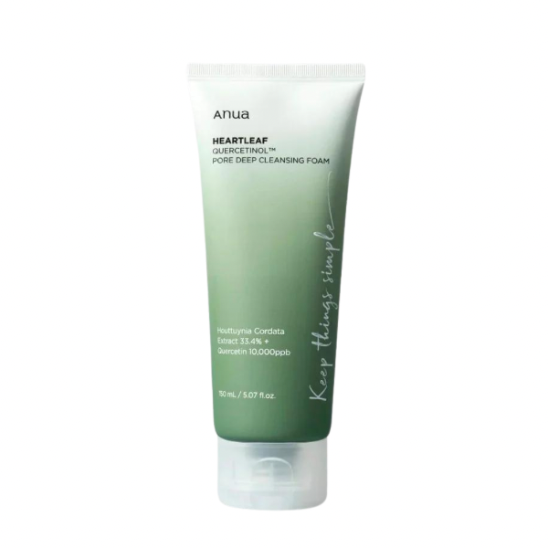ANUA HEARTLEAF QUERCETINOL PORE DEEP CLEANSING FOAM