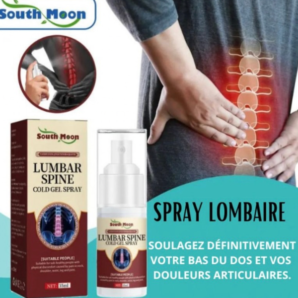 Spray Gel Froid Pour La Colonne Lombaire Et Les Douleurs Articulaires