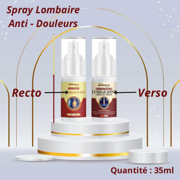 Spray Gel Froid Pour La Colonne Lombaire Et Les Douleurs Articulaires