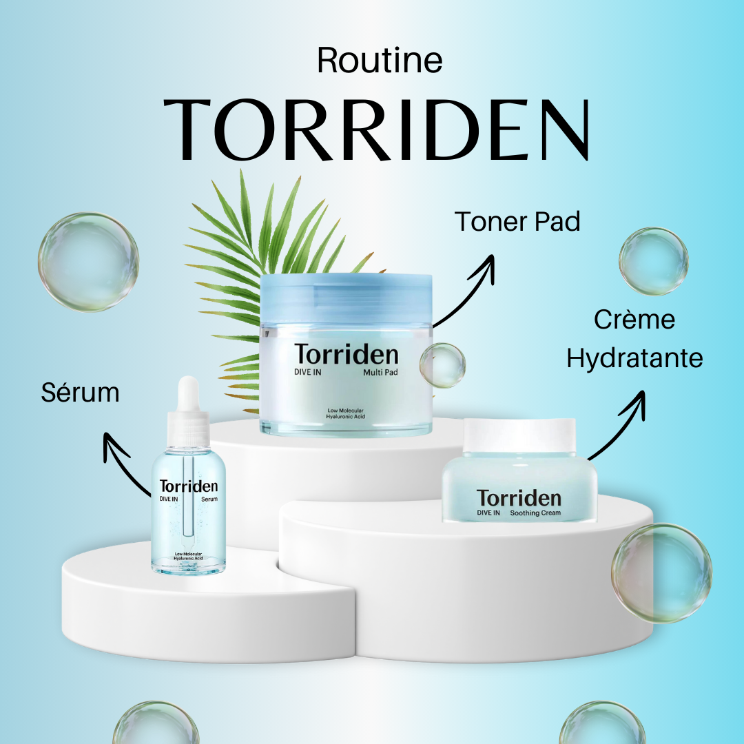 Routine Hydratation & Apaisement Intense & Éclat ( Meilleur Ensemble )