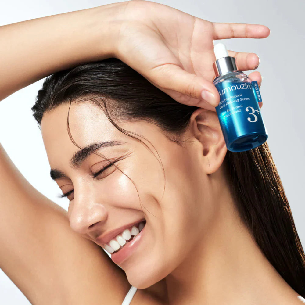 Numbuzin - Sérum affinant les pores et rides au bio-rétinol bleu n°3