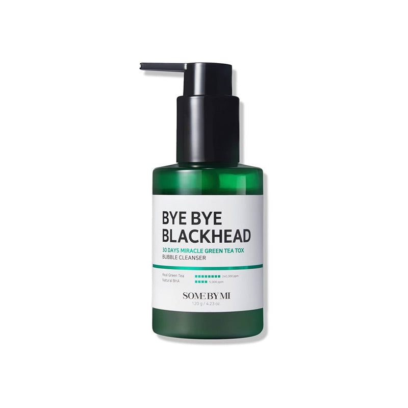 Nettoyant Bye Bye Blackhead 30 Days Miracle Green Tea Tox Bubble Some By Mi